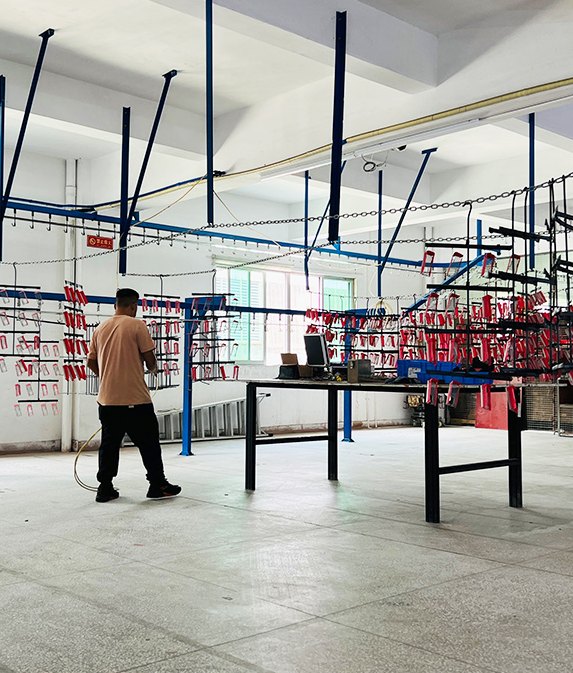 Coating hanging line — Doolike factory